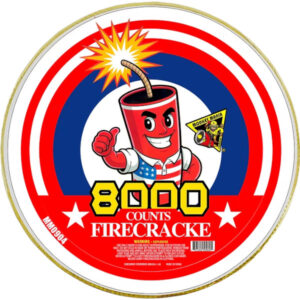 8,000 Counts Firecracker Roll