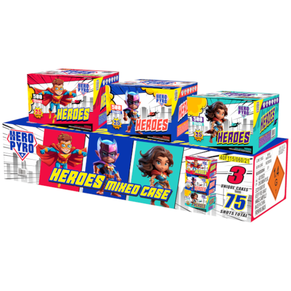 Heroes Mixed Case