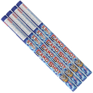 5 Ball Camo Shot Roman Candles