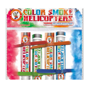 Color Smoke Helicopters